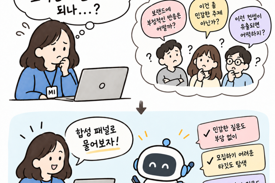 합성 패널 활용 사례 synthetic panel use case